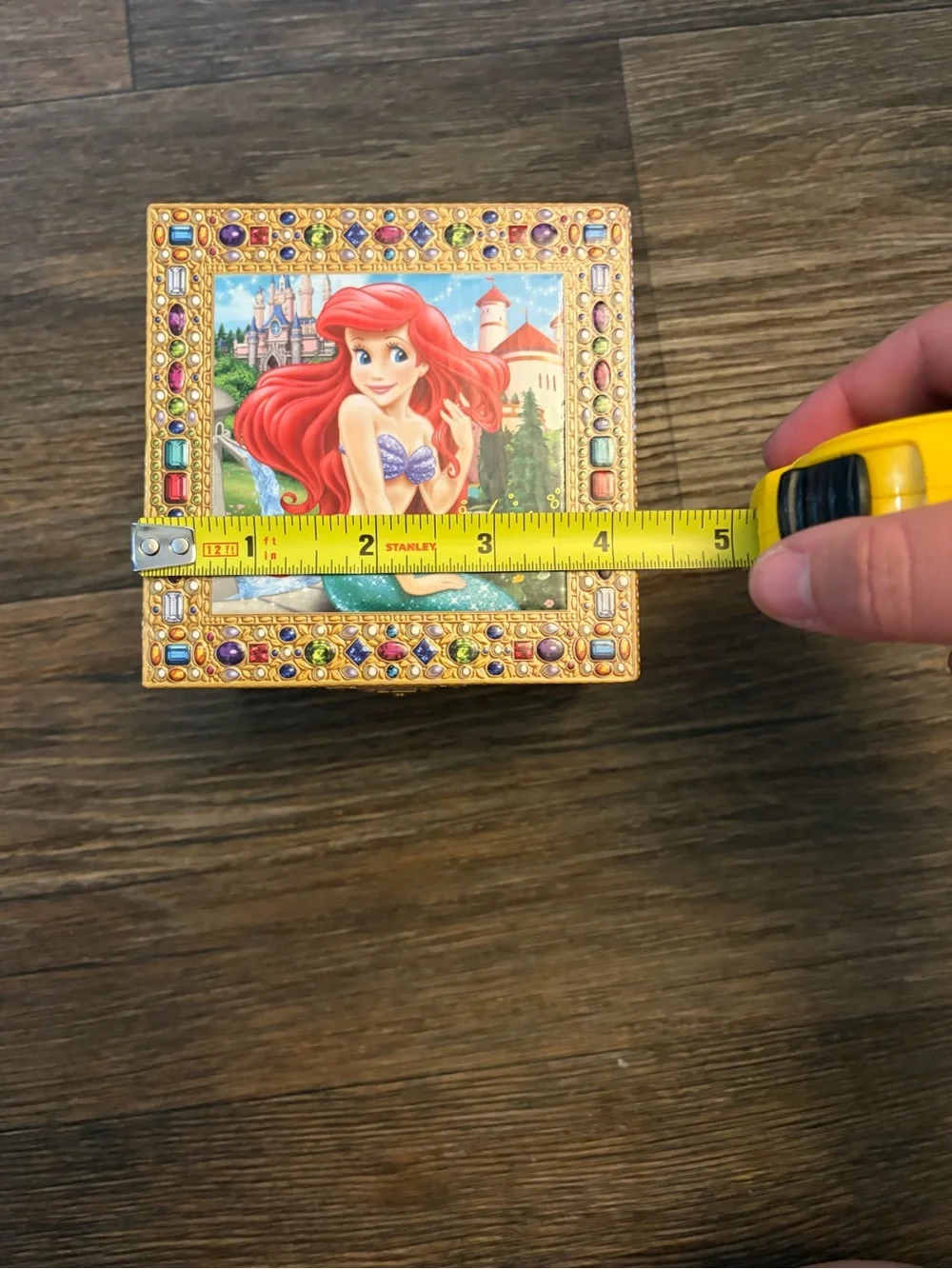 Little Mermaid Disney Parks Princess Ariel Jewelry Music Box Under The Sea 1988